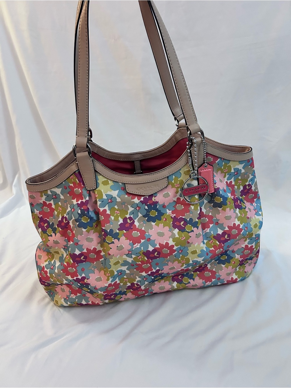 Coach Floral Tote Bag